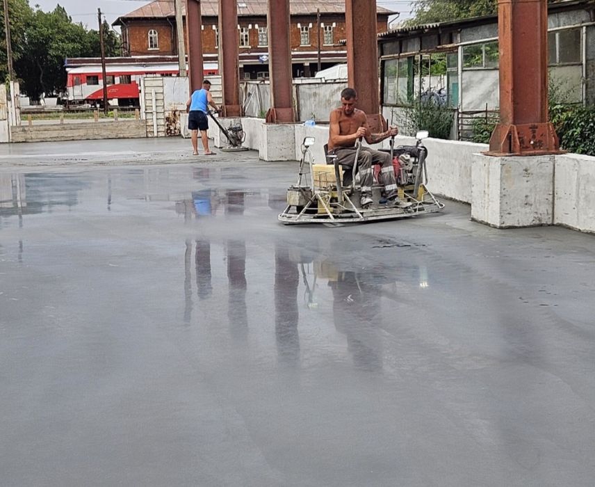 Turnari beton finisat mecanic elicopterizat