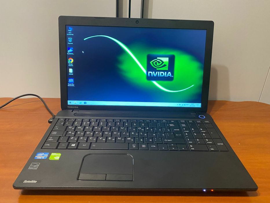 Весьма ухоженный TOSHIBA intel core i5/Nvidia GeForce/SSD