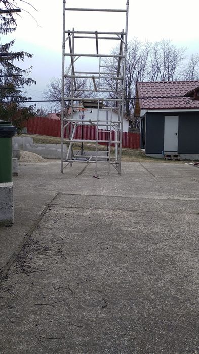 Schelă aluminiu 4 metri înălțime