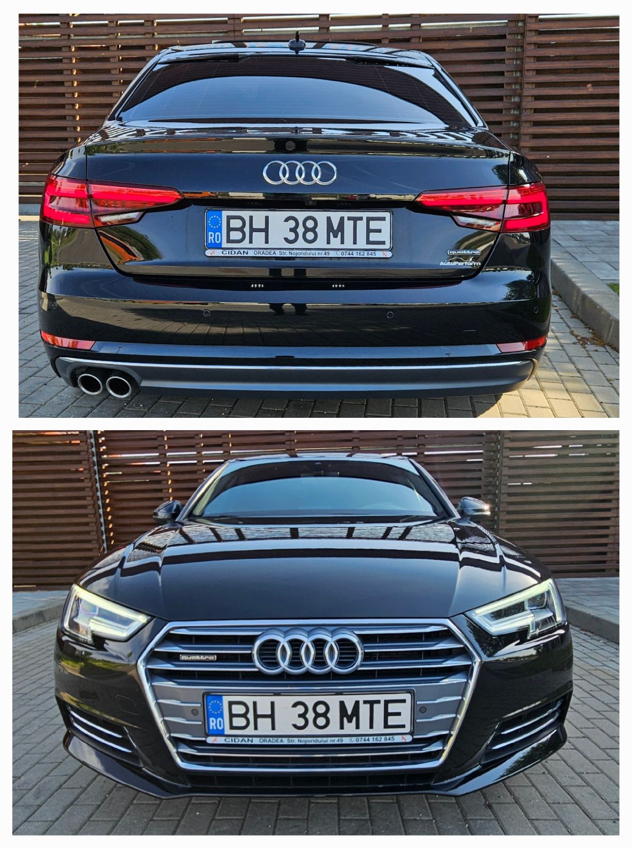 Vand audi a4 b9 sedan quattro 2.0 diesel, 230cp!