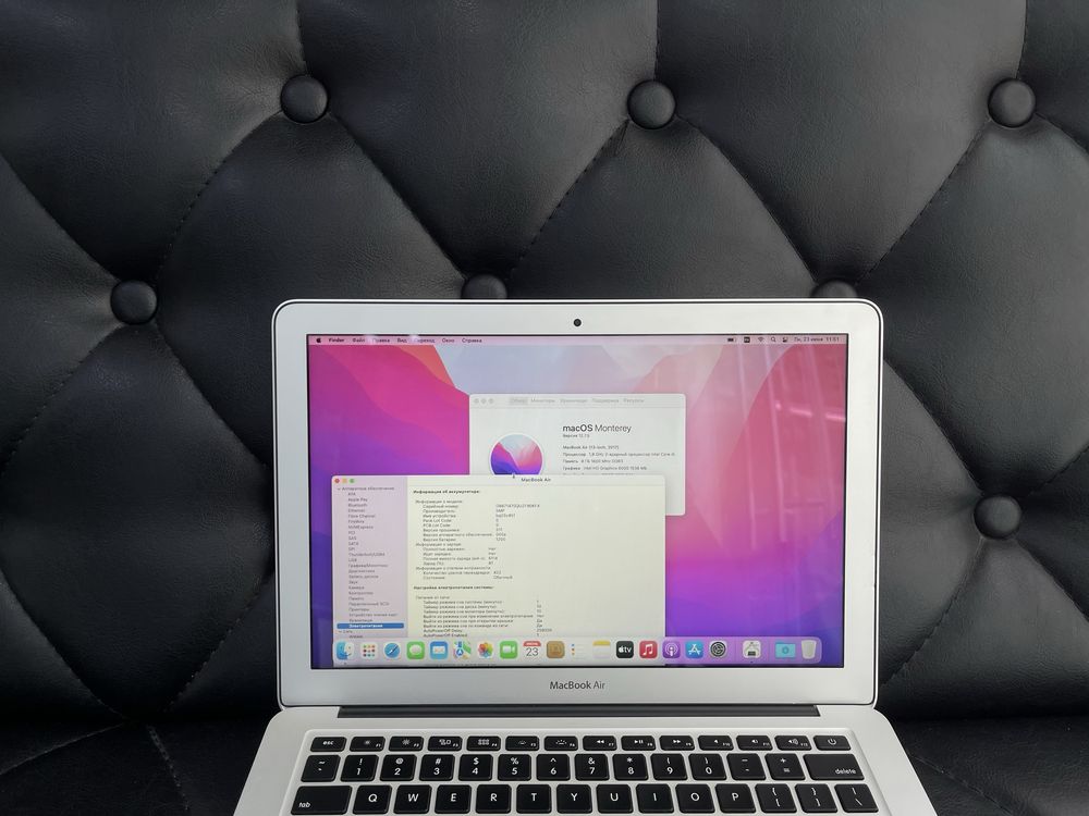 Apple MacBook Air 2017 в хорошем состояние