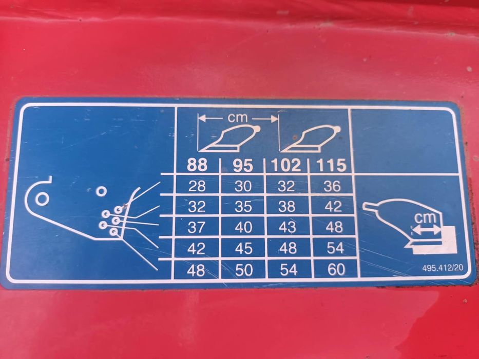 Plug Pöttinger servo 45 M  cu 5 cormene