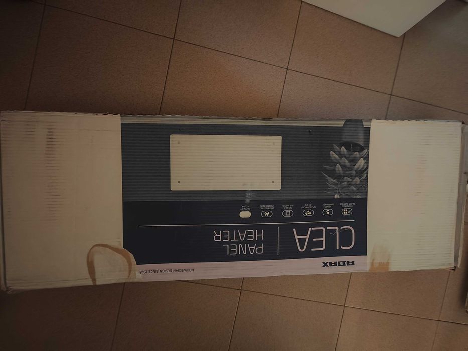 Нов adax wi-fi clea 12 kwt стъклен конвектор адакс