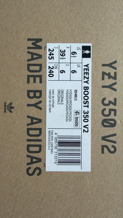 Adidas Yeezy Dark Salt 39,1/3