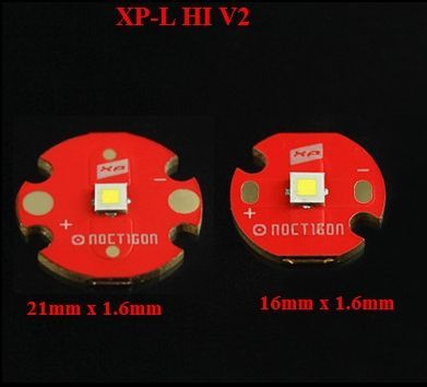 Emitter LED XP-L HI , XM-L2 , XP-G2, NICHIA , SST20,SST40 baza cupru