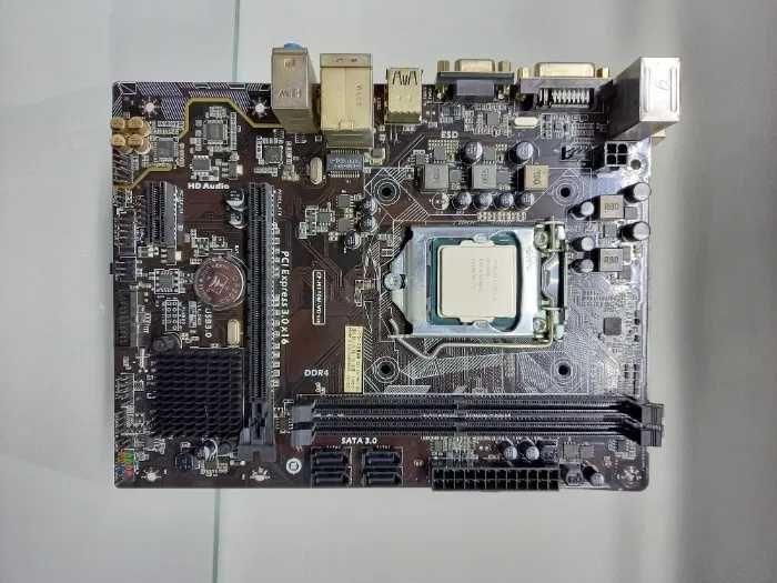 Материнская плата H110 Gigabyte, ColorFull, есть KASPI RED, РАССРОЧКА