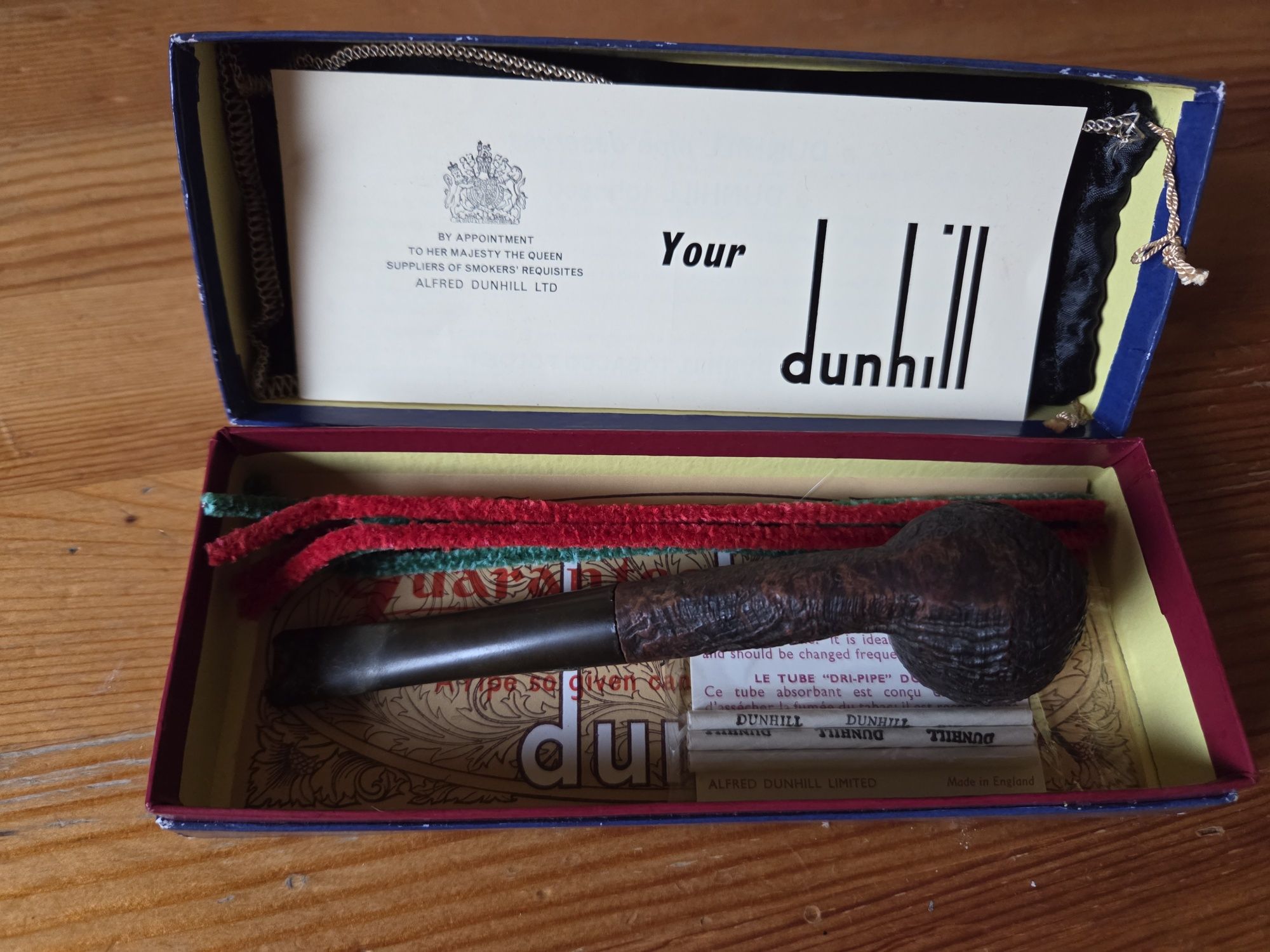Pipa Tutun Shell Briar Dunhill shape 42 , group 3.Clasic/vintage.