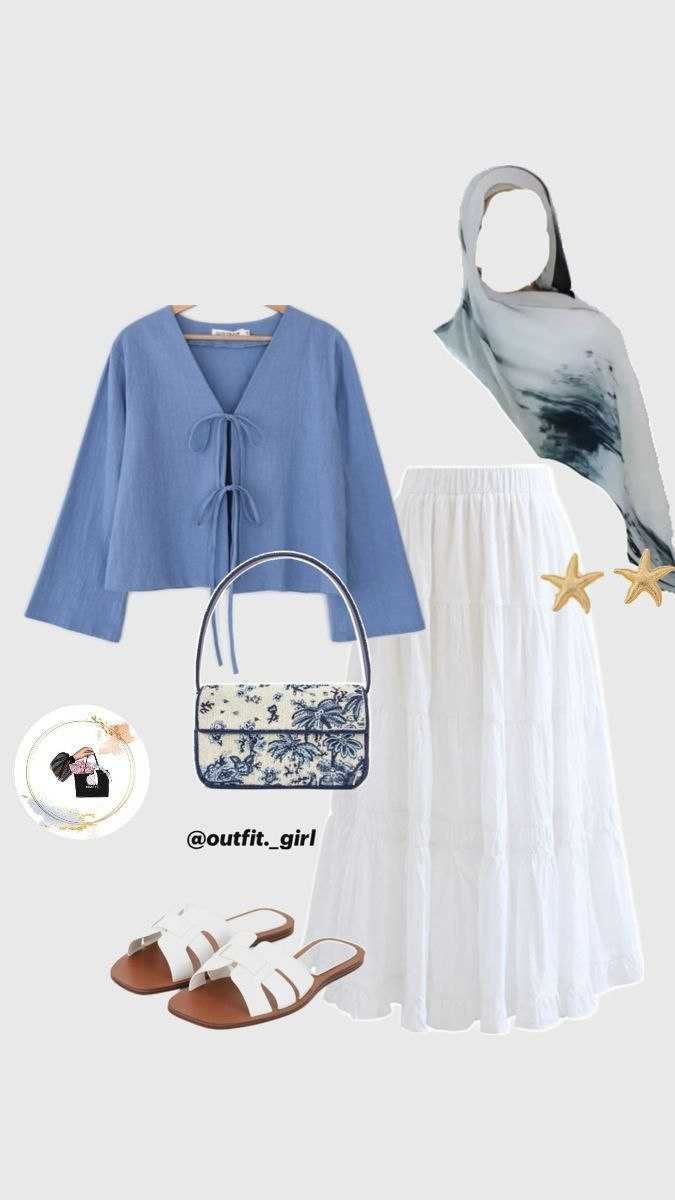 Комплект из юбки и кофточки в стиле Pinterest.