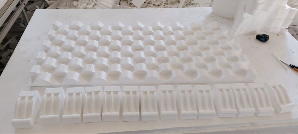 Фасадный декор из пенопласта