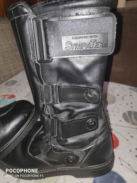 cizme piele de motociclisti sidi sympatex marimea 43