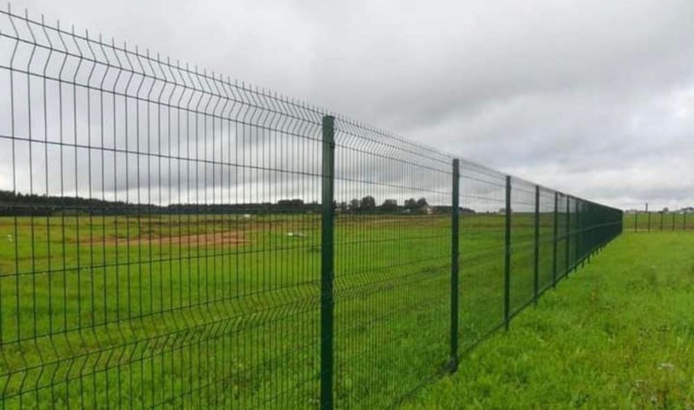 Gard din plasa bordură