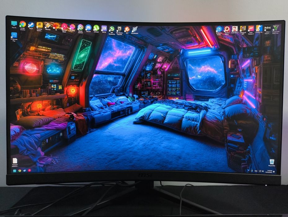 Monitor curbat MSI G27CQ4 E2 27" 170 Hz 1440p