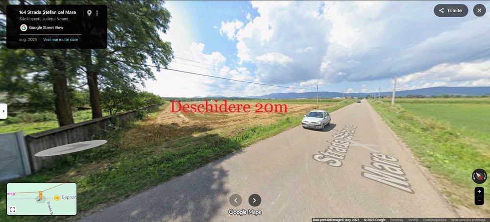 Teren 7.200mp - Agapia | Sacalusesti