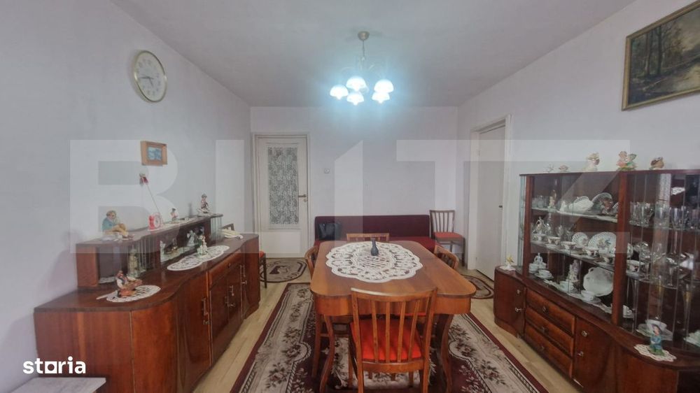 Apartament cu 2 camere, etaj intermediar, luminos, circular vedere sup