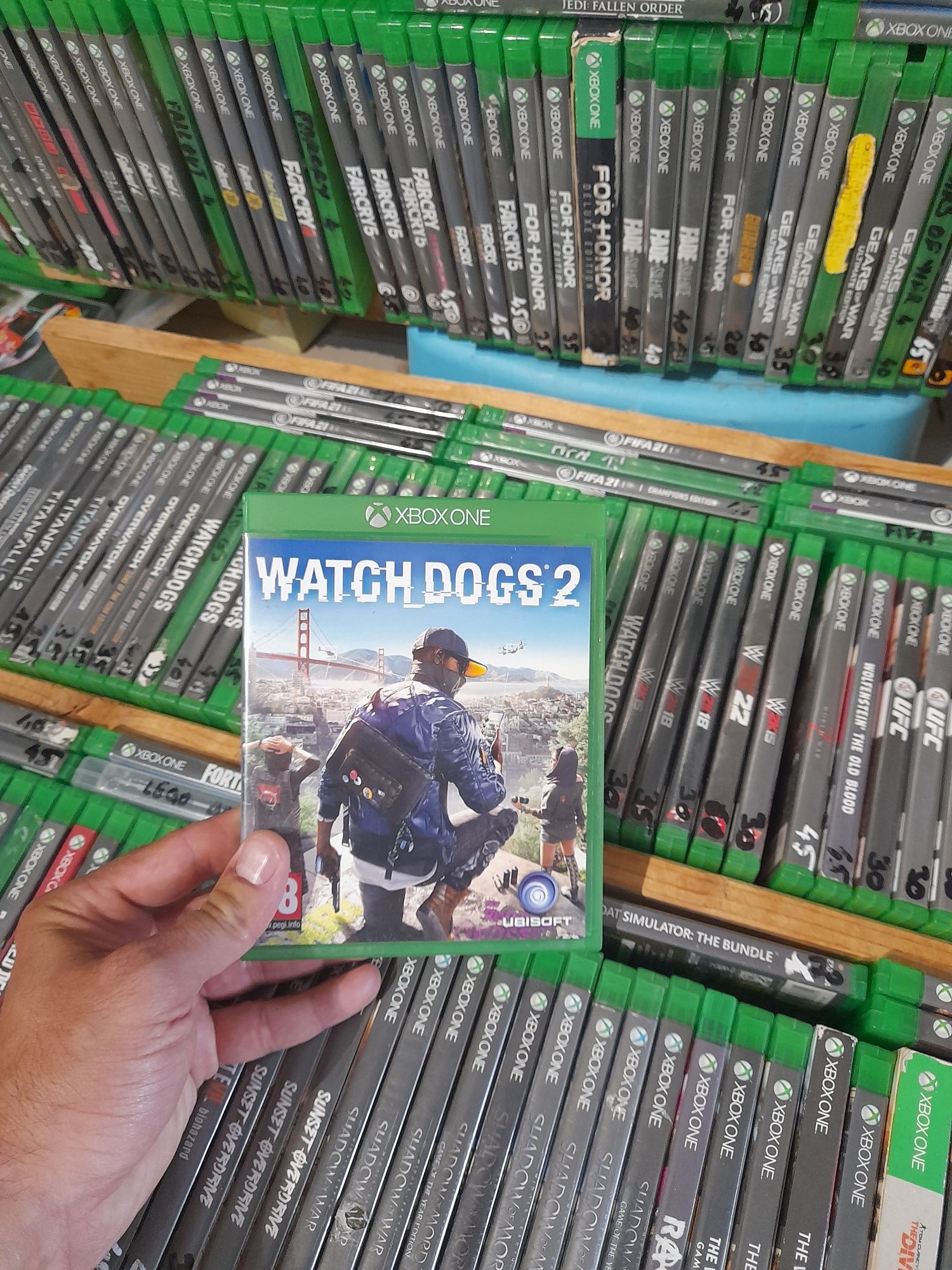 xbox one watchdogs 2+multe alte jocuri disp