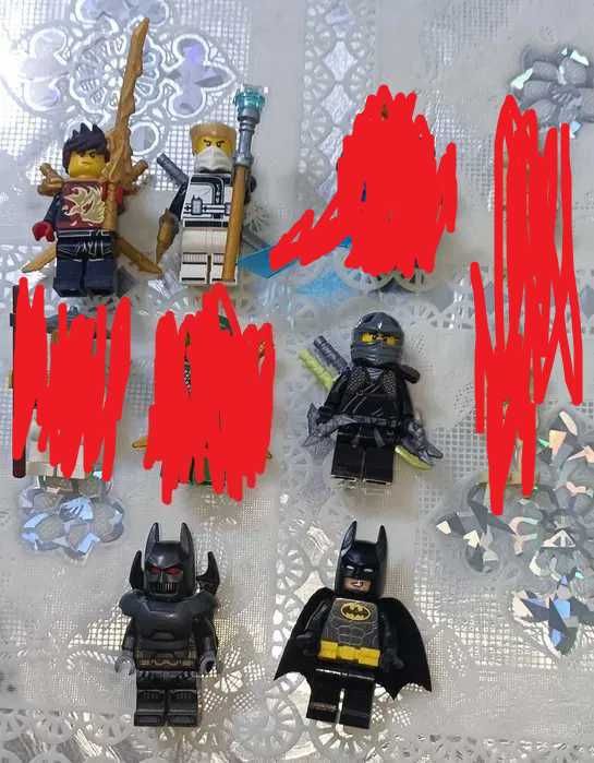 lego минифигурки обмен
