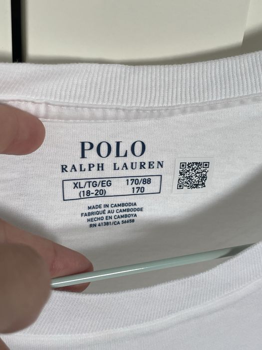 Polo Ralph Lauren Original alb S-M
