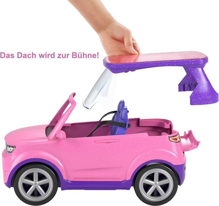 Barbie Трансформиращ сe джип Барби кола Big City Big Dreams НОВА