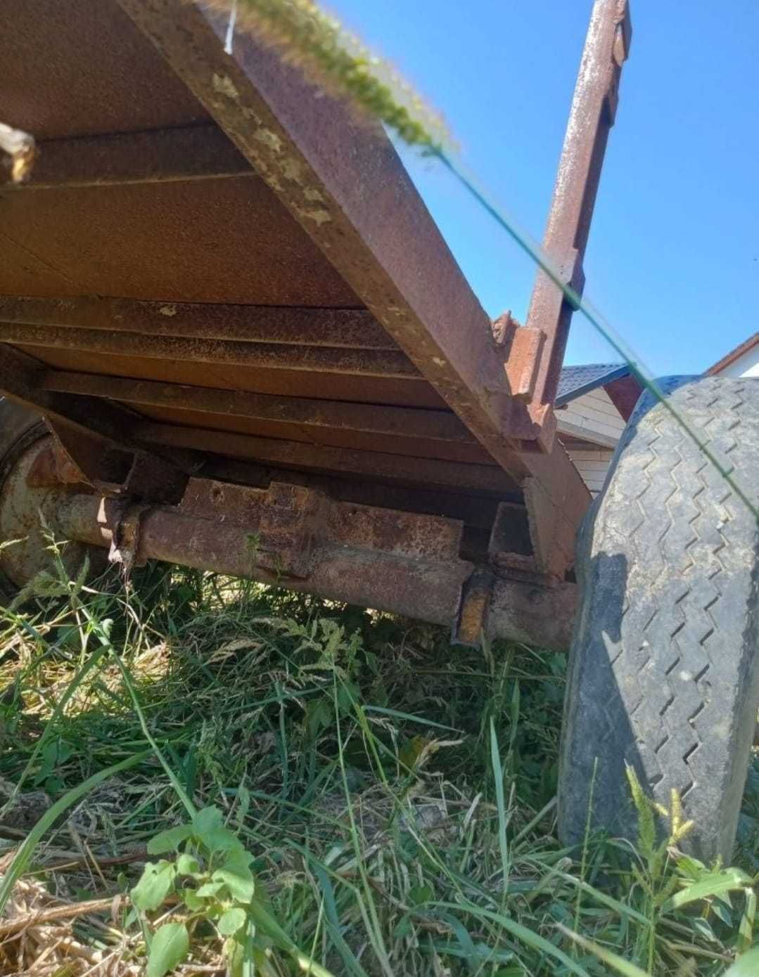 Remorca pentru tractor cu osie de 7 tone