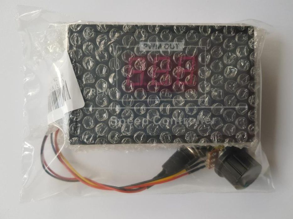 PWM 30A Variator turatie, regulator turatie motor DC 6-12-24-48V. Nou!