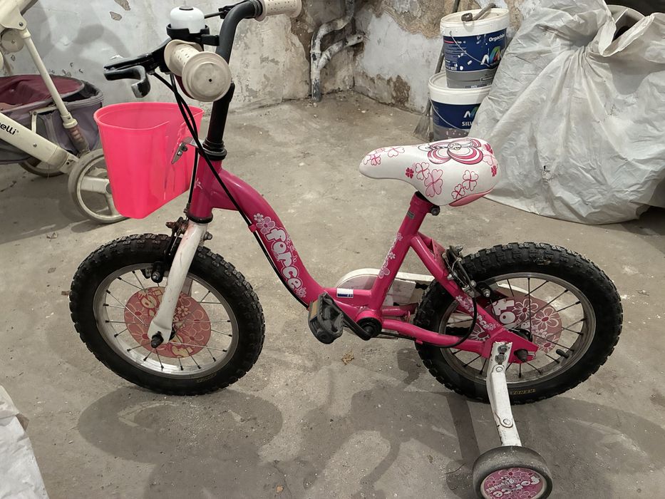 Детско колело за момиче розово