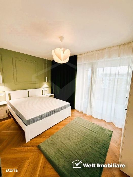 Apartament 2 cam, Marasti, ultrafinisat, mobilat, utilat, parcare, com