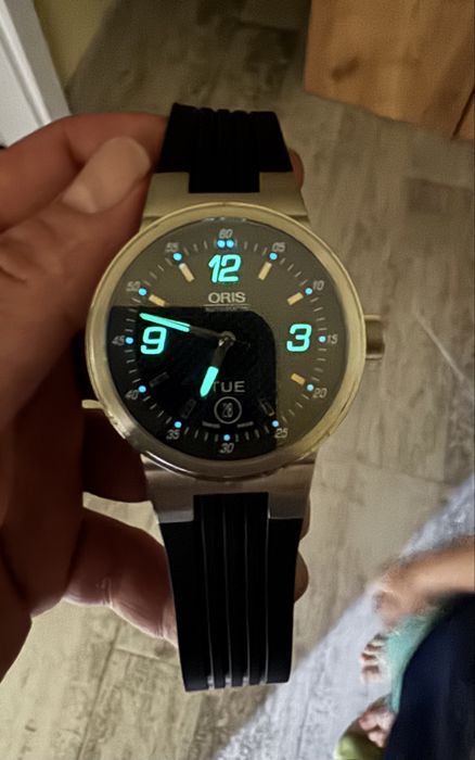 Oris Williams f1 day-date реновиран с Гаранция