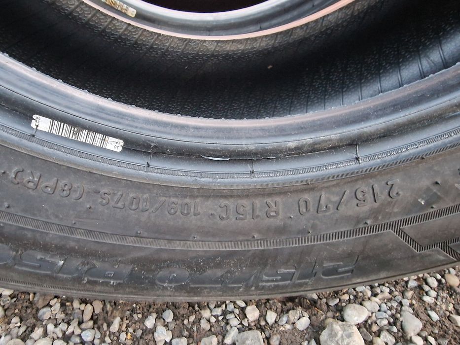 Anvelope 215/70R15C marca Pirelli, DOT 2019,7 mm