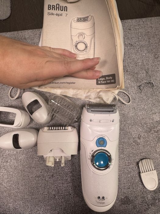 Эпилятор Braun 7 и Braun 5