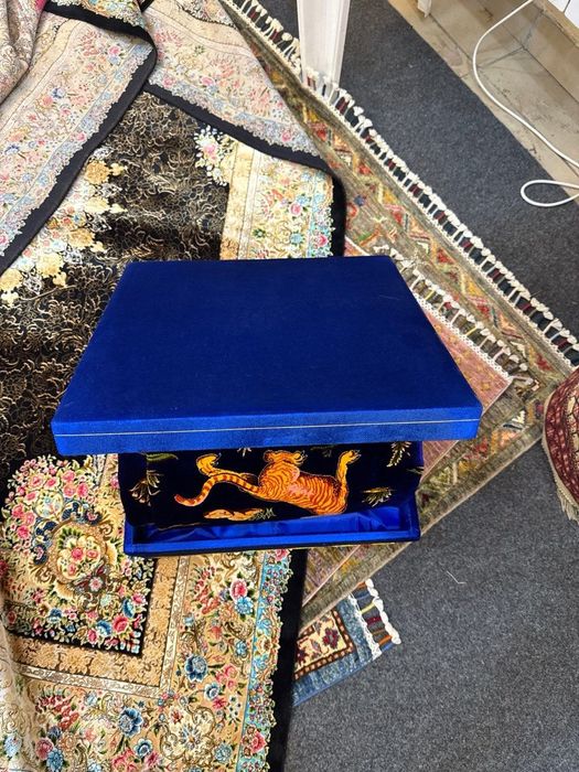 Ковер шелковый Иран, ипак гилам, silk carpet