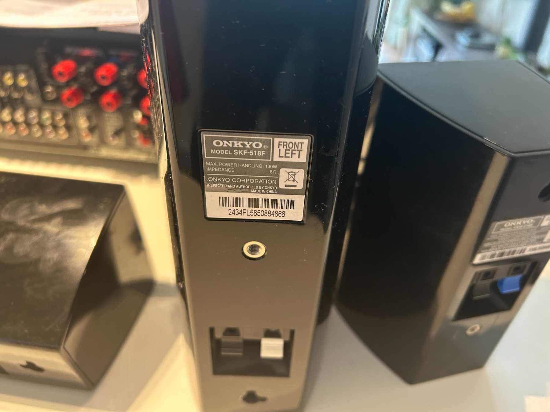 Onkyo TX-SR507 комплект с колони за домашно кино