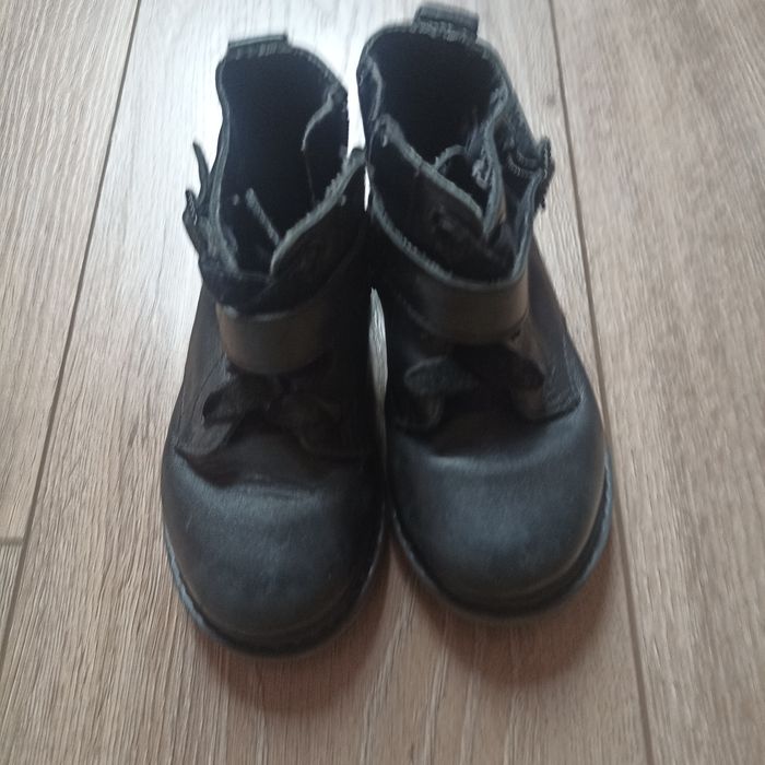 Детски боти Zara от телешка кожа 23 номер