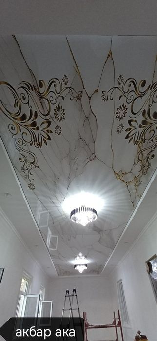 Natyajnoy potolok BO'LIB TO'LASHGA