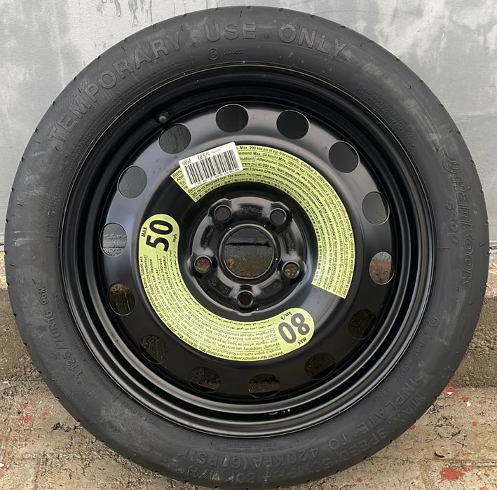 Резервна гума тип патерица 5х112 16 цола