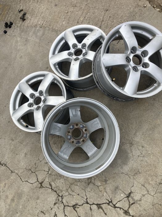 Jante rial Germany argintiu 7XR16 5X120 ET42