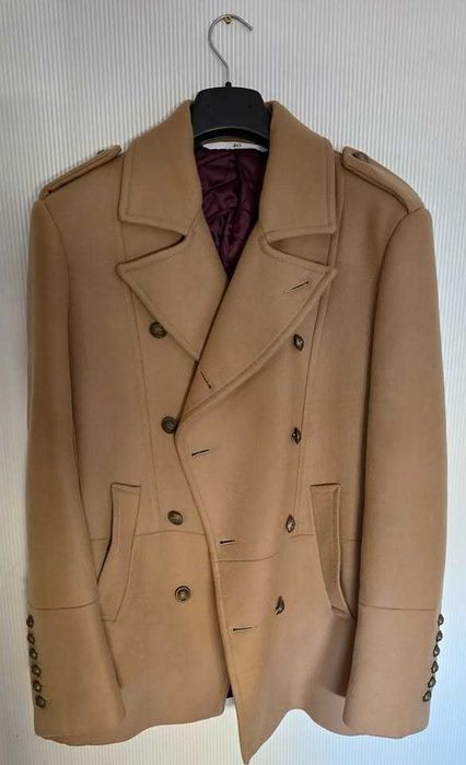 Palton barbatesc Antonio Gatti camel marimea S