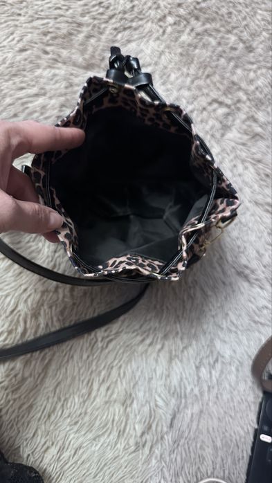 Женская леопардовая сумка