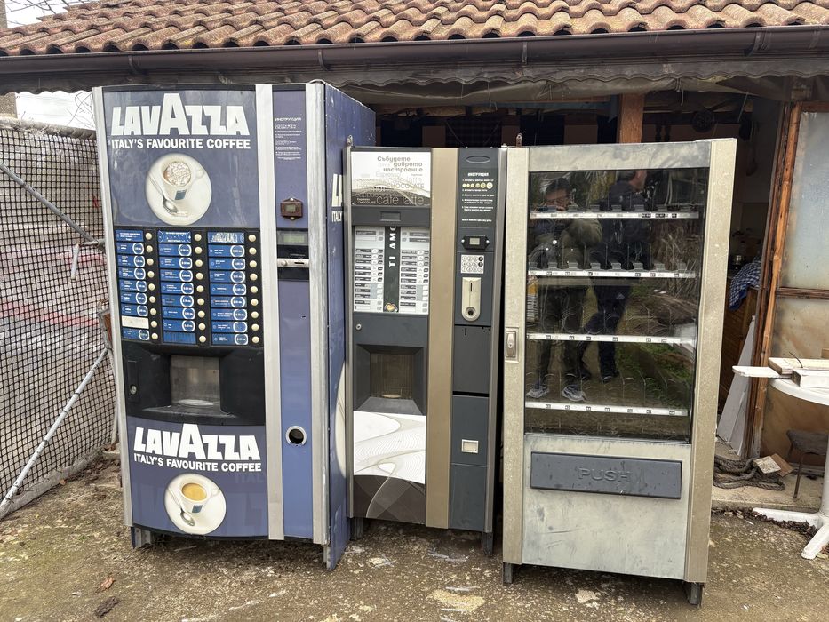 Продавам машина бианчи+снакс машина