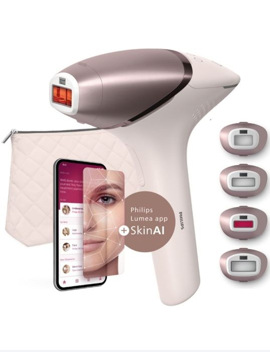 Philips Lumea Premium  Folosit o dată  4 accesorii