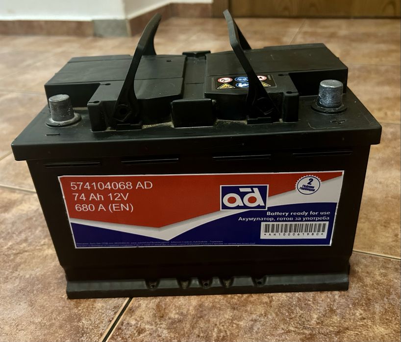 Акумулатор AD 74Ah 680A R+