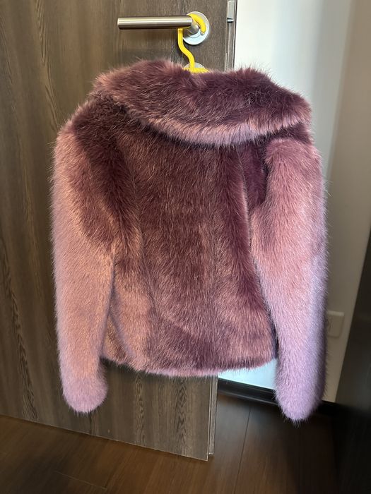 Haină din blană Bershka damă