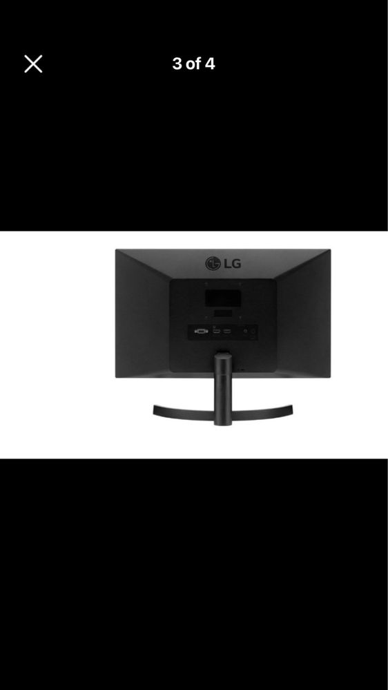 Монитор Gaming LG 23.8”, Full HD 75Hz, 5ms, FreeSync, Black Stabilizer