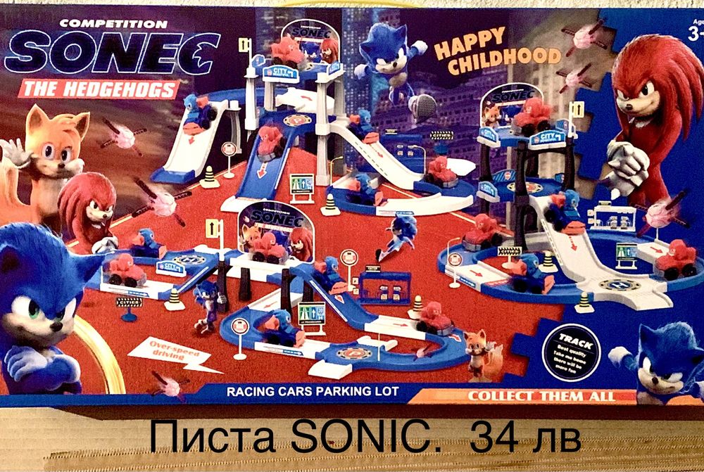 Соник  фигури 6бр./Sonic/Соник/Соник 6бр.