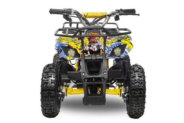 Mini ATV electric pentru copii NITRO Torino Quad 800W 36V #Galben