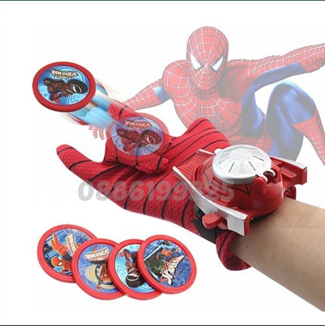 Спайдърмен ръкавица с изстрелване Spiderman ръкавица