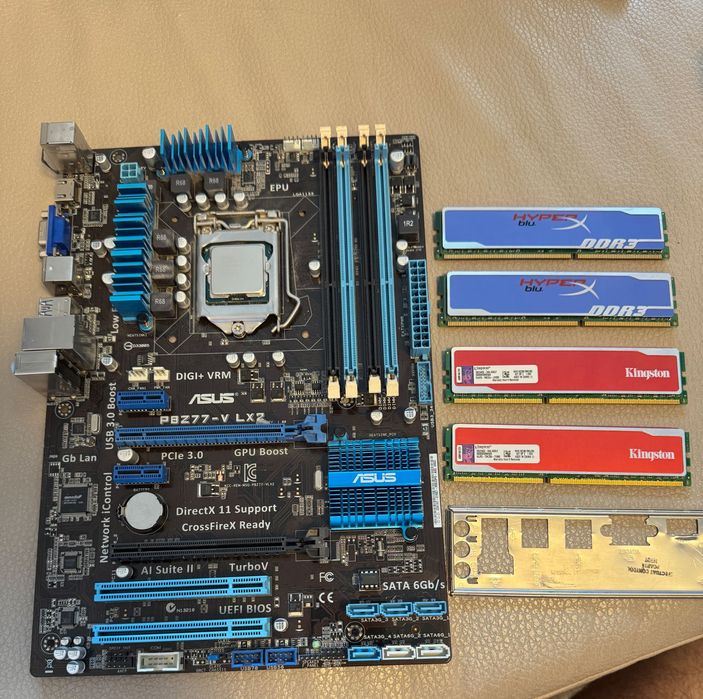 Negociabil Kit Asus P8Z77-V LX2 + i5 3570k +Ram+SSD