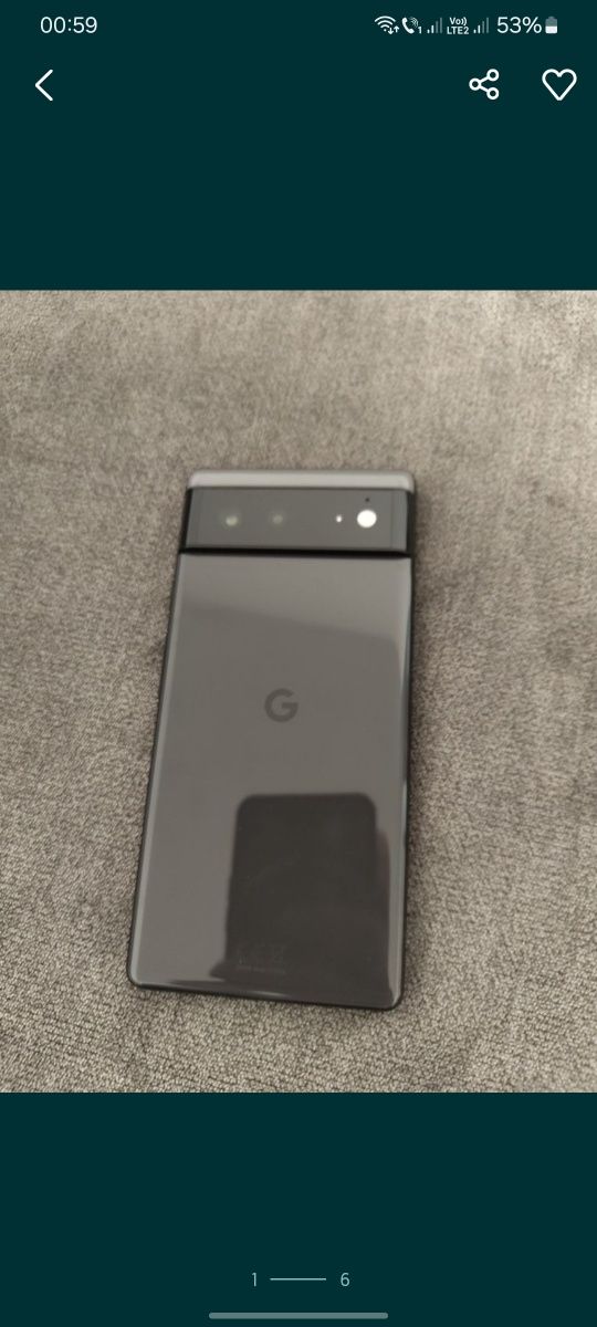 Google pixel 6 necodat pachet complet