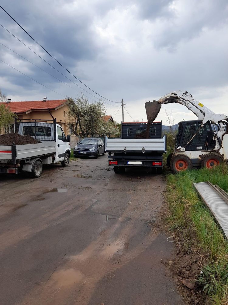 Услуги с Бобкат и Мини Багер