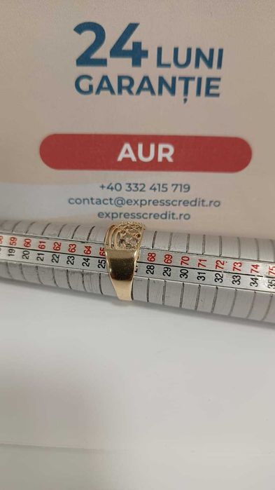 (Ag24) Inel aur 14K 3.45gr B44225.2- Garantie 2 ani!