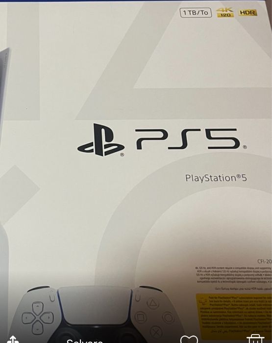 Vand Consola PlayStation 5 noua sigilata 1TB/To 4K HDR 120